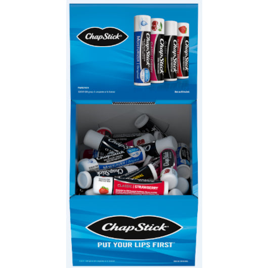 CHAPSTICK MIXED FISHBOWL DSP 1/72ea.