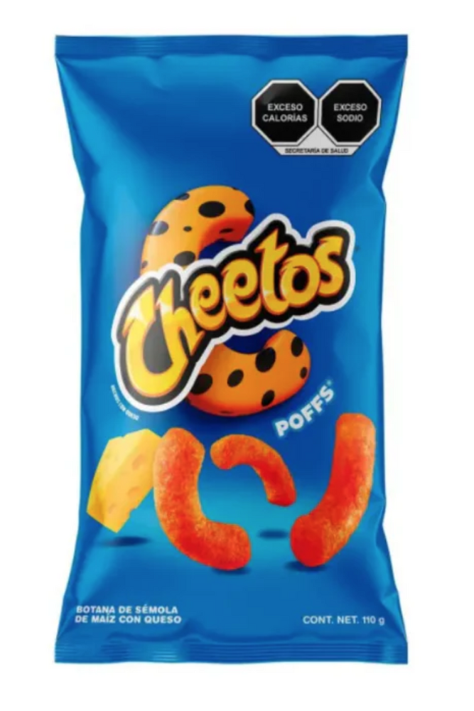SABRITAS MEX CHEETO POFF 28/110G