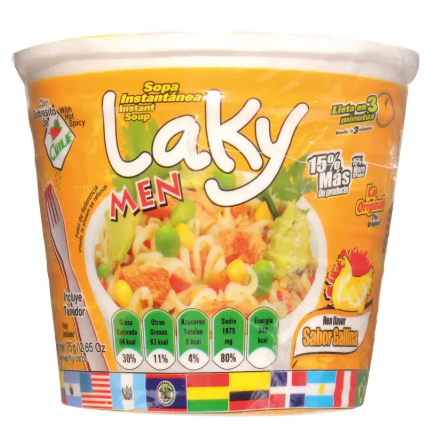 SOPA LAKY GALLINA 12/ 75gr