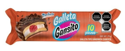 GALLETA MARINELA GANSITO MEX 10/ 215G