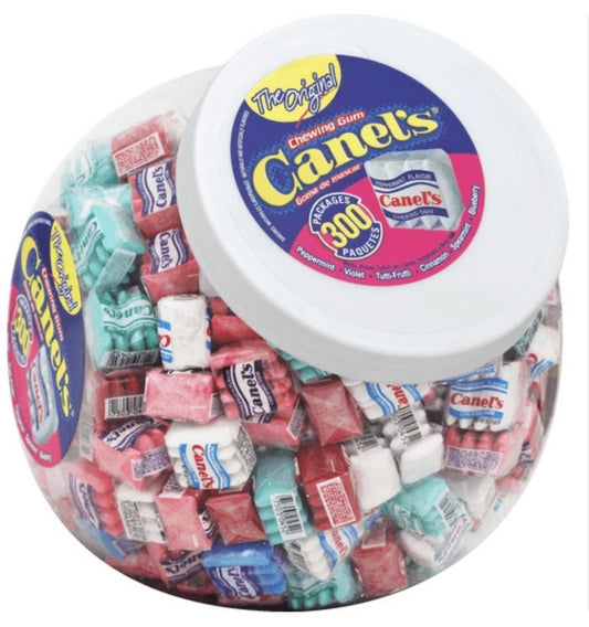 CHICLETS CANELS VITRO 6/300