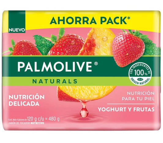 JABON PALMOLIVE YOUGURTH Y FRUTAS 18/ 4 / 120GR