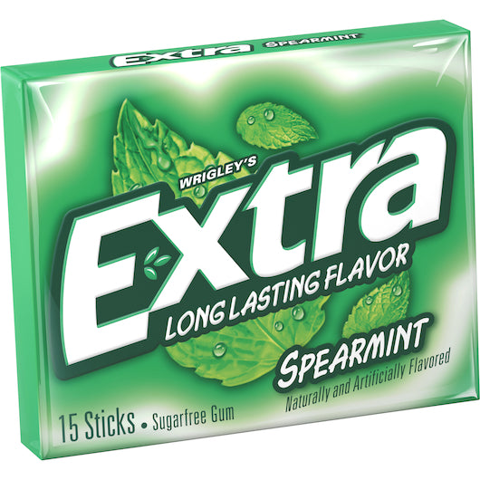 EXTRA SINGLE SERVE SPEARMINT 12/10/15pc