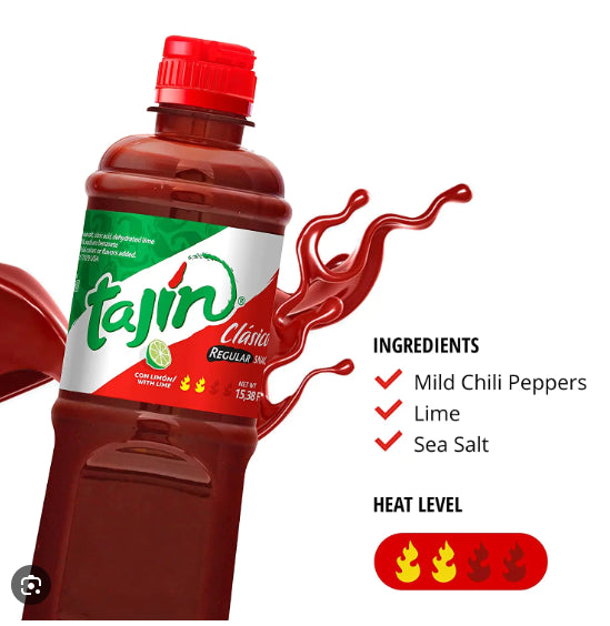 TAJIN FRUIT SEASONING SAUCE 12/15.38 OZ
