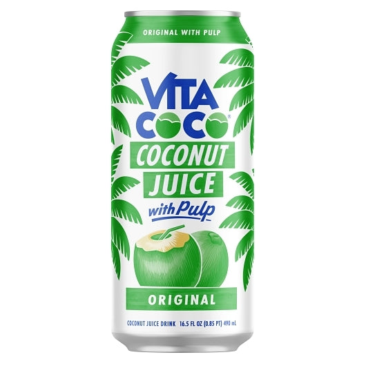 VITA COCO AGUA DE COCO CON PULPA 12/ 16.57oz