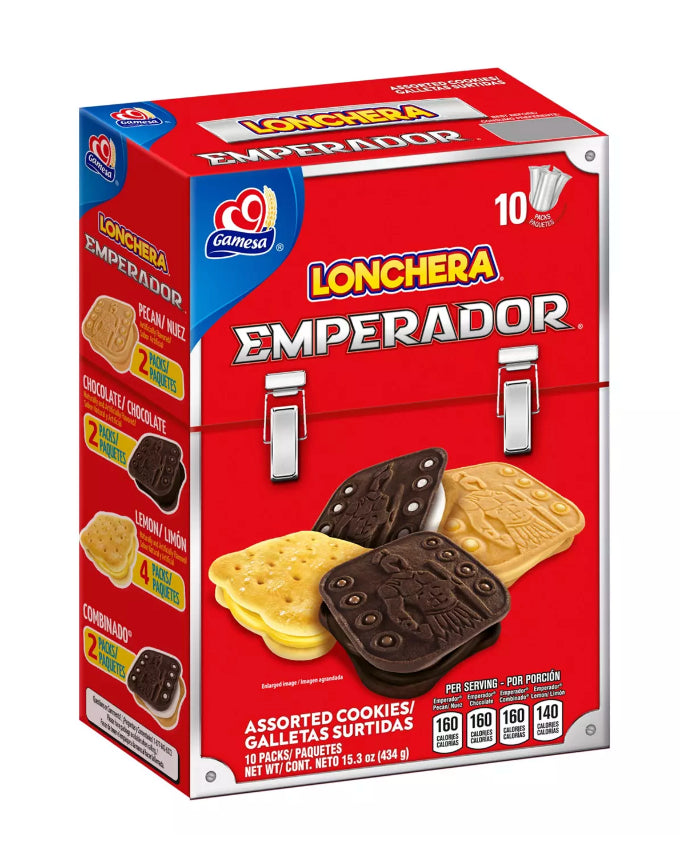 GAMESA LONCHERA EMPERADOR 8/ 15.3OZ