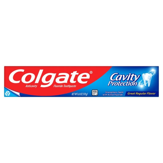 COLAGATE MAXIMUM CAVITY PROTECTION REGULAR FLAVOR PASTA DE DIENTES 4/ 6pk/ 6oz