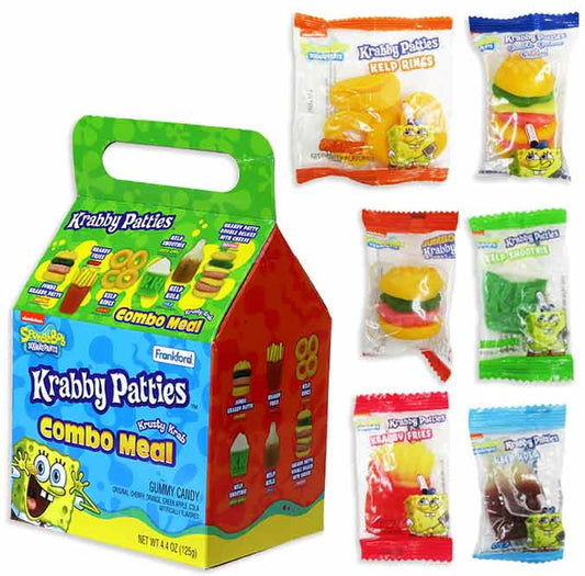 FRANKFORD SPONGEBOB KRABBY PATTIES TAKE OUT BOX 4/6/4.4oz