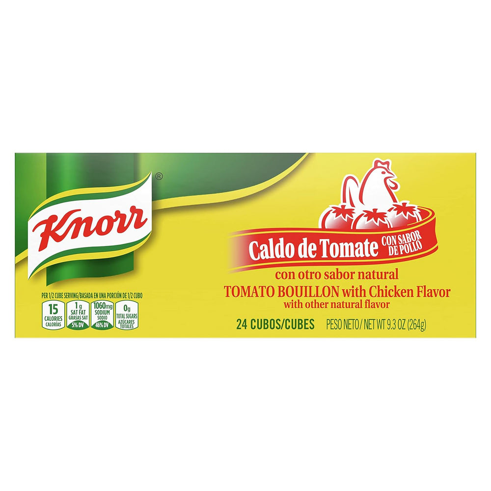 KNORR MEXICAN BOUILLON TOMATE 2/24/3.1oz