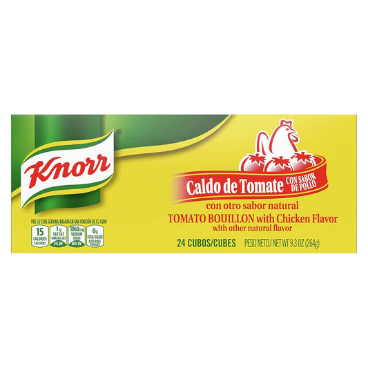KNORR MEXICAN BOUILLON TOMATE 2/24/3.1oz