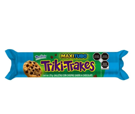 GALLETA MARINELA TRIKI TRAKES MAXITUBO 12/215g