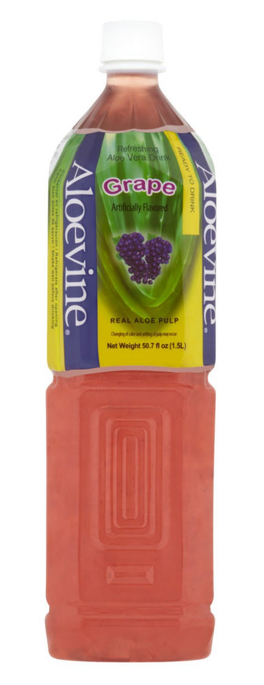 ALOEVINE GRAPE 12/1.5L (50.7oz)