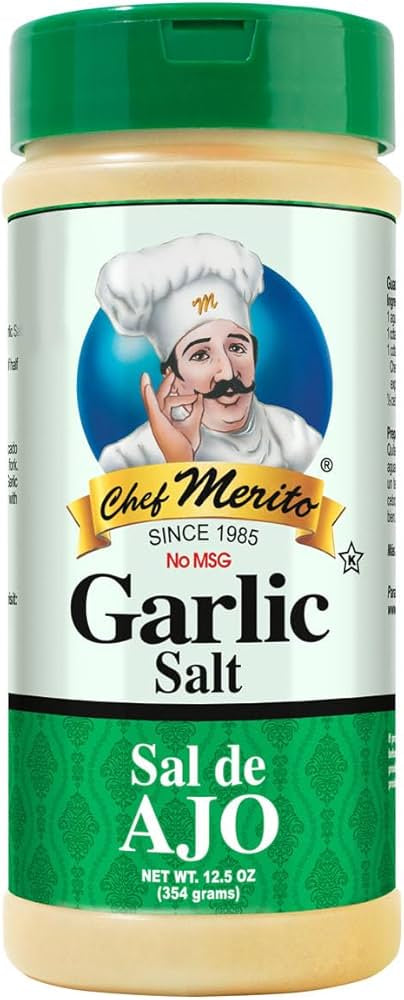 CHEF MERITO GARLIC SALT 12.5/12 - ALLERGEN - SOY - RTE