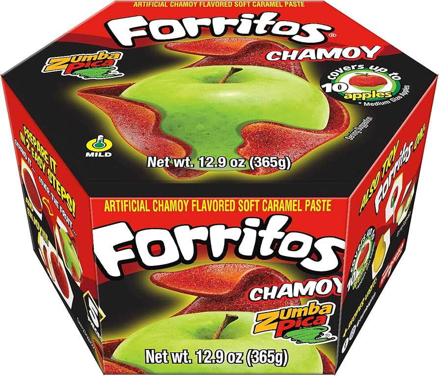 ZUMBA FORRITOS APPLE CHAMOY 16/5pc