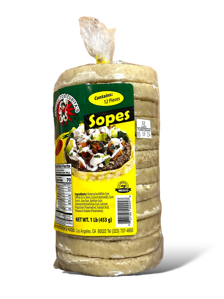 PRODUCTOS LUPITAS SOPES 12/ 1 LB