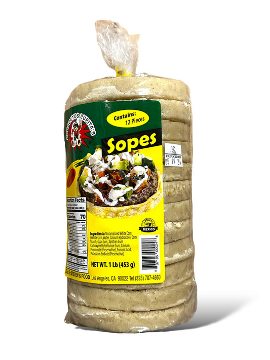 PRODUCTOS LUPITAS SOPES 12/ 1 LB