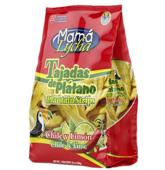MAMA LYCHA TEJADAS DE PLATANO CHILE LIMON 8/12oz