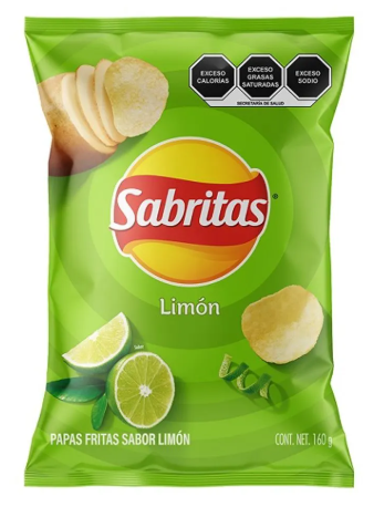 SABRITAS MEX SABRITAS LIMON 20/160G