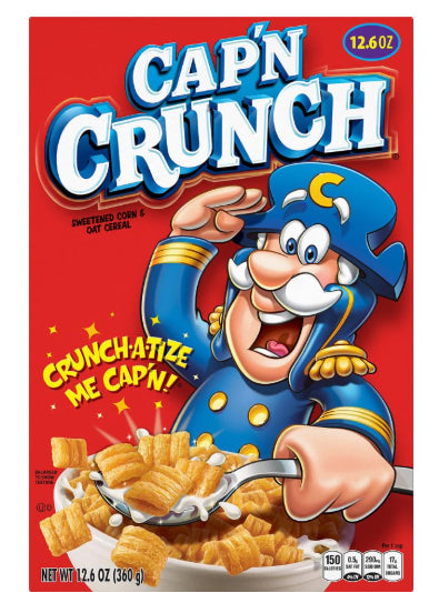 CAPTAIN CRUNCH REGULAR 14/ 12.6OZ