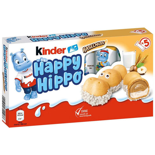 KINDER HAPPY HIPPO HAZELNUT 1/10ct