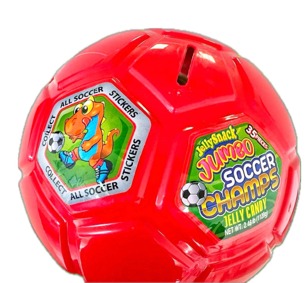 JELLY SNACK SOCCER CHAMPS 6/35CT