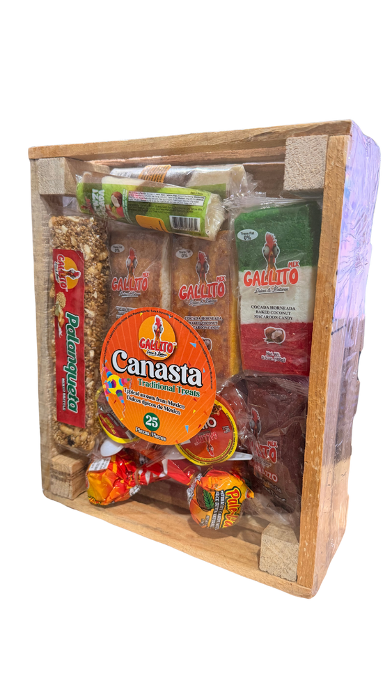 GM CANASTA MADERA SURTIDO MIX CHICA 4/25pc