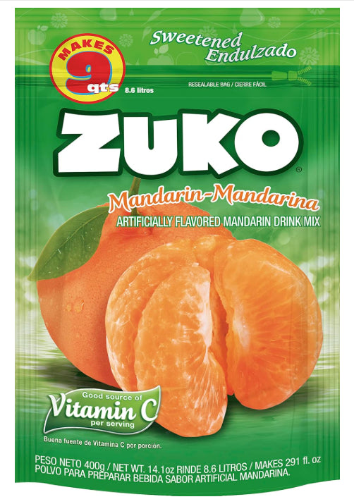 ZUKO MANDARIN FAMILY PACK 12/14.1oz