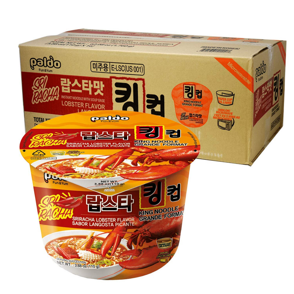 PALDO KING CUP LOBSTER CHILI SIRACHA 16/ 110G