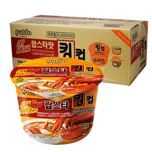 PALDO KING CUP LOBSTER CHILI SIRACHA 16/ 110G