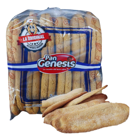 PAN GENESIS GALLETA LENGUA 10/28.78 oz (816g) x 12u
