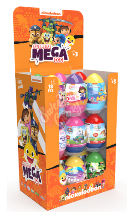 KAND'Z NICKELODEON SURPRISE MEGA EGG 1/18CT