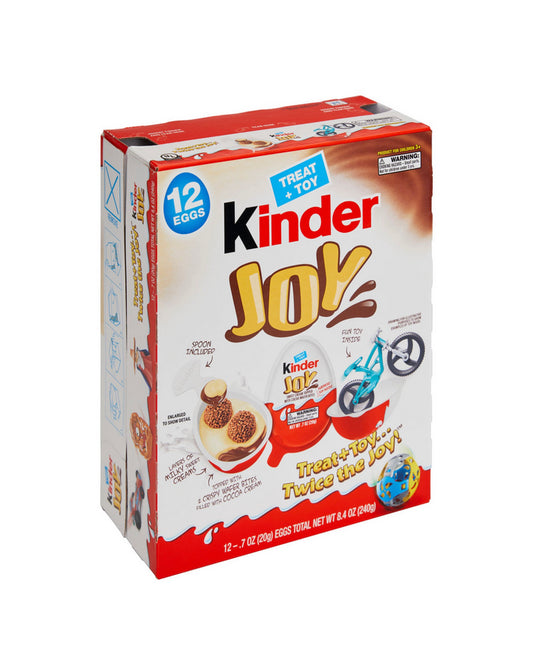 KINDER JOY CHOCOLATE EGG ( 0.7 oz., 12 pk)