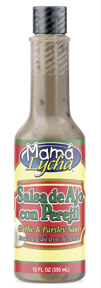 MAMA LYCHA SALSA DE AJO CON PEREJIL 12/12.5oz