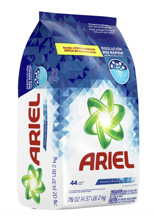 ARIEL EN POLVO  9/2KG