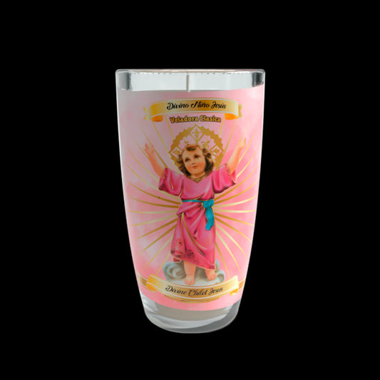 VELADORA MICHELADA (CLASICA) DIVINO NINO 12/1