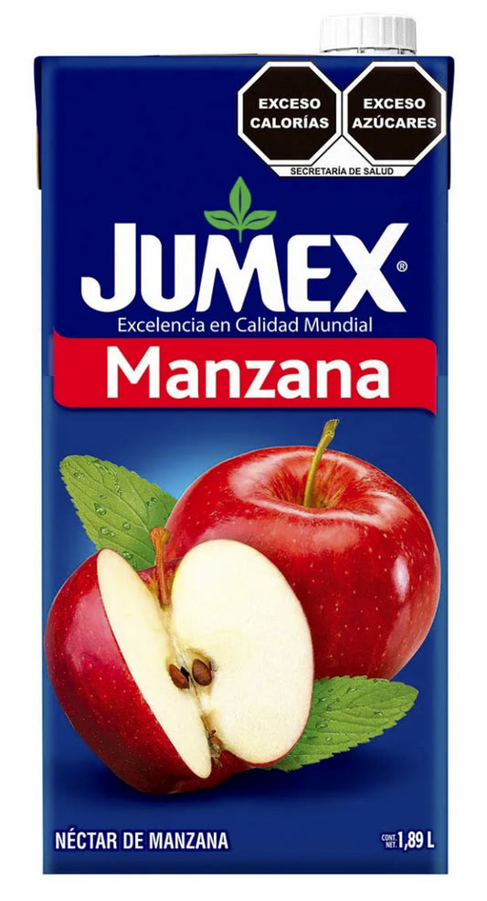 JUMEX TETRA MANZANA 8/ 1.89 LTR
