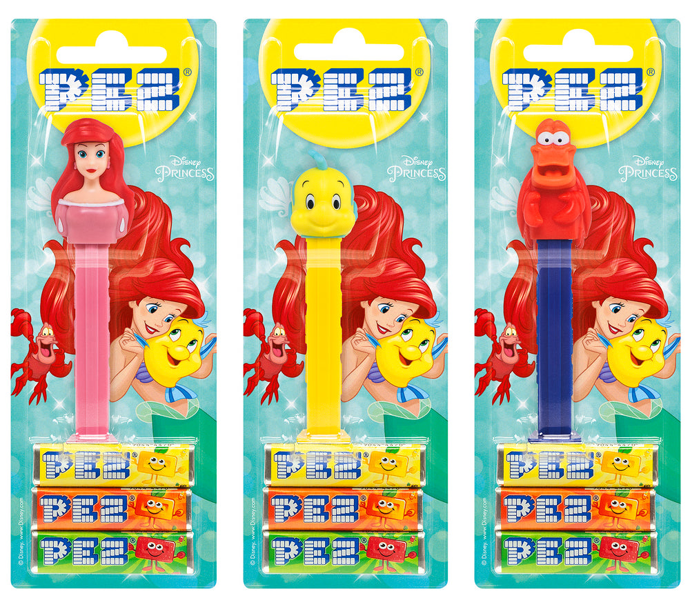 PEZ LITTLE MERMAID ASSORTMENT 1/12/0.87