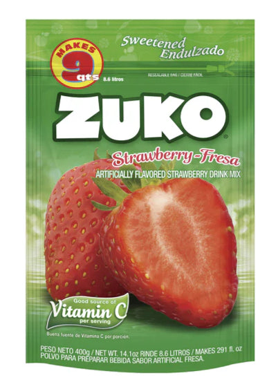 ZUKO STRAWBERRY FAMILY PACK 12/14.1oz
