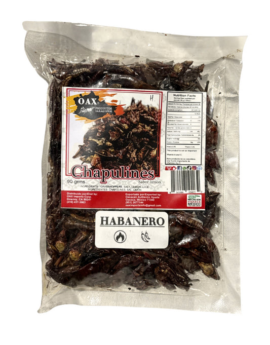 CHAPULINES HABANERO 6/90gr