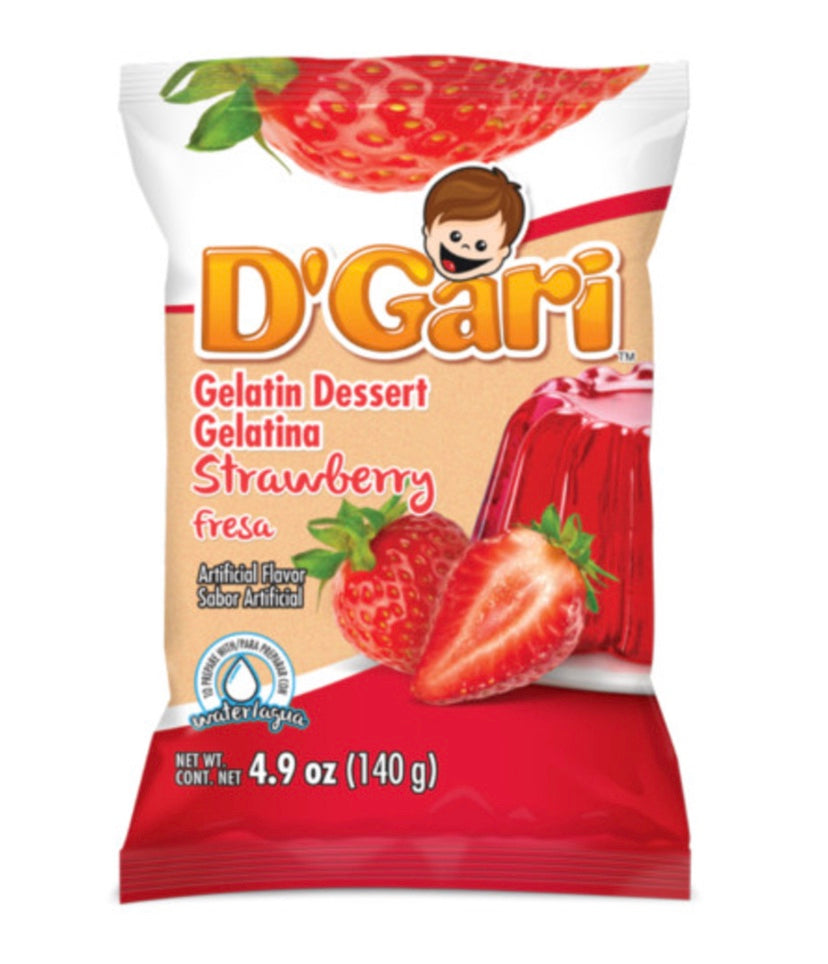 D'GARI STRAWBERRY FRESA W/ WATER 24/4.2oz