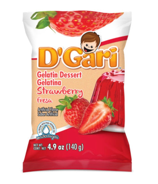 D'GARI STRAWBERRY FRESA W/ WATER 24/4.2oz