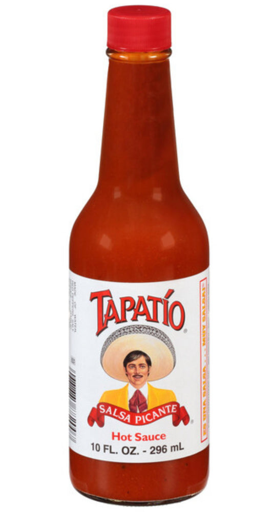TAPATIO SAUCE HOT BOTTLE 12/10OZ