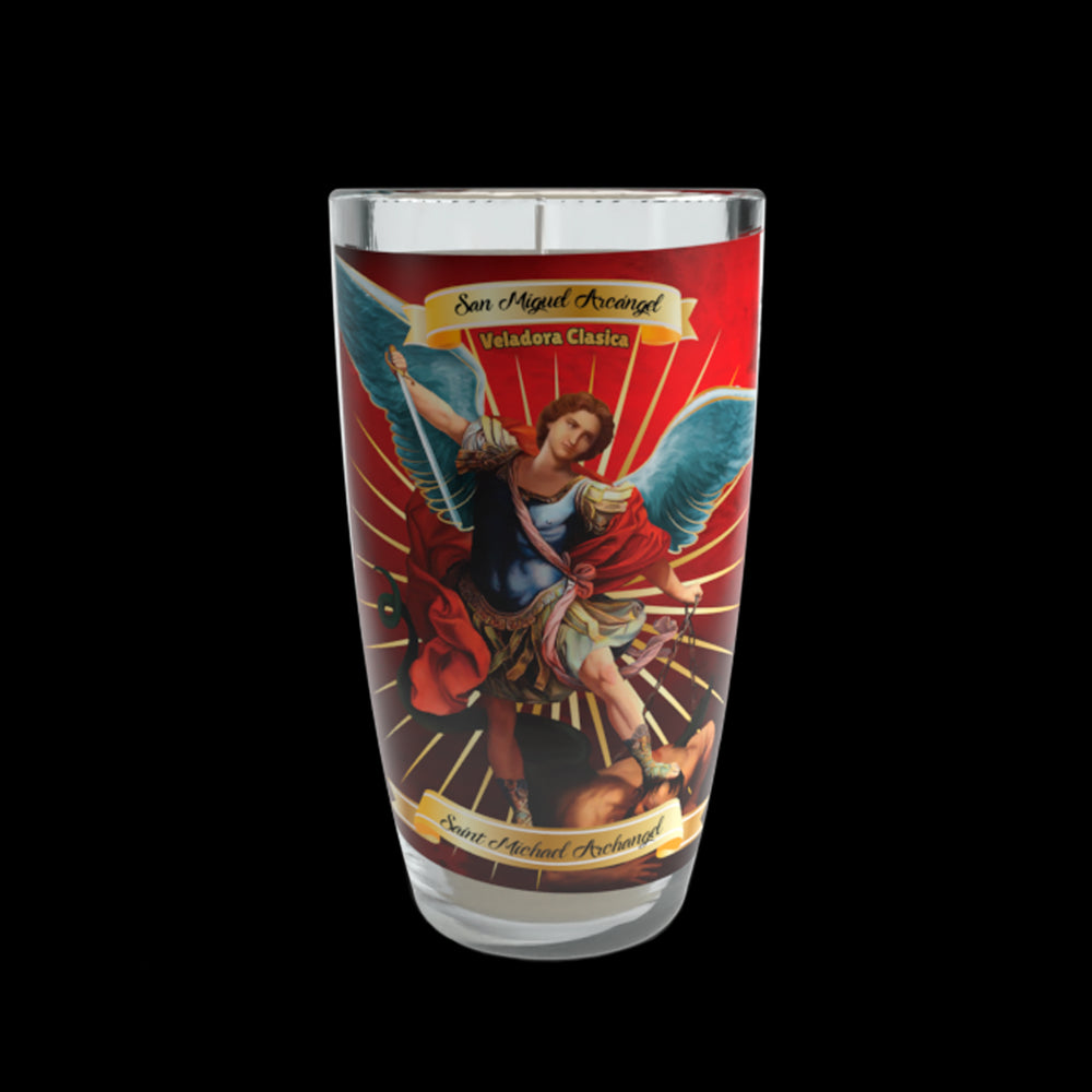 VELADORA MICHELADA (CLASICA) SAN MIGUEL ARCANGEL 12/1