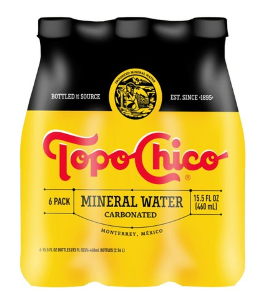AGUA MINERAL TOPOCHICO 24/ 4/6PK