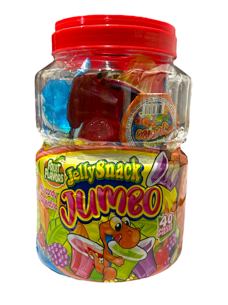 JELLY SNACK JUMBO JAR 6/45CT