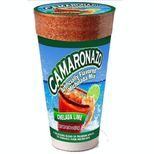 CAMARONAZO MICHELADA 24oz CUP CHELADA LIME 24/0.38oz