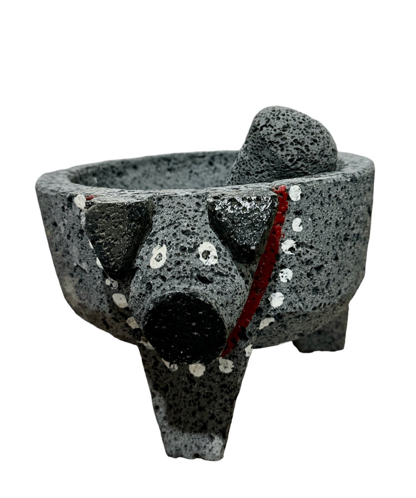 MOLCAJETE CABEZA DE MARRANO 8' 1/ 4 CT