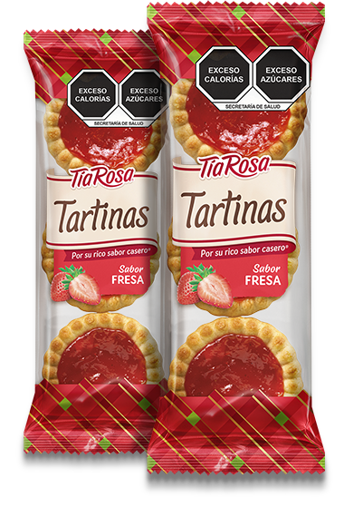 GALLETA TIA ROSA MEX TARTINAS FRESA 26/100G