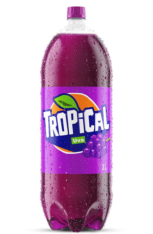REFRESCO TROPICAL UVA SODA 6/3L