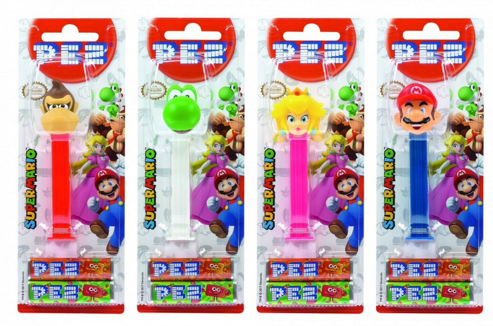 PEZ NINTENDO ASSORTMENT 1/12/0.87OZ